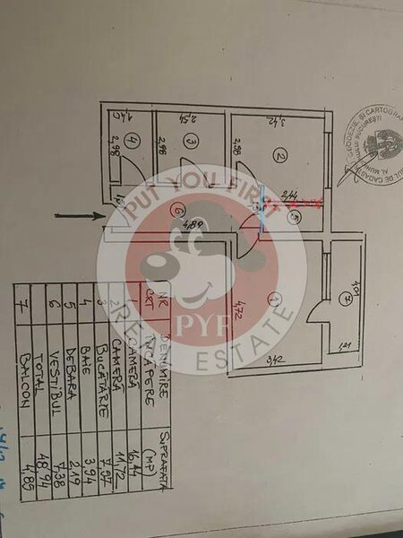 Tineretului | 2 camere | 55mp | Decomandat | B12352